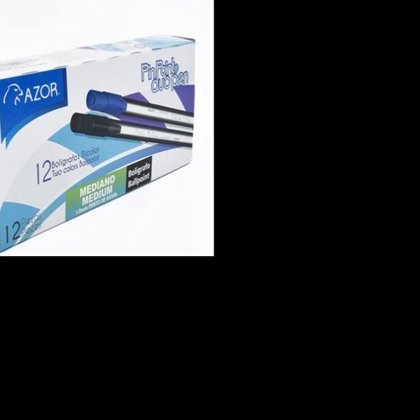 BOLIGRAFO PINPOINT DUO NEGROAZUL PZA